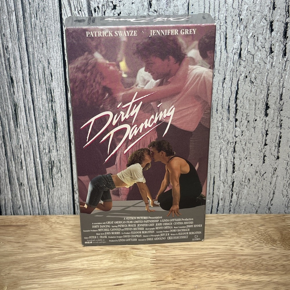 Dirty Dancing (VHS, 1987) Patrick Swayze ‎ Jennifer Grey